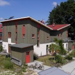 KfW-40 Doppelhaus in Oldenburg, Holzrahmenbau, Bremer Umweltpreis, Nord-West Platz 3.