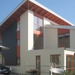 KfW-40 Doppelhaus in Oldenburg, Holzrahmenbau, Bremer Umweltpreis, Nord-West Platz 3.